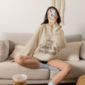 Coffee Is My Love Language Sweatshirt | Cozy Coffee Lover Crewneck Gift
